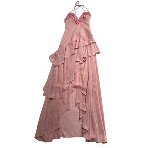 Anne Louise Boutique ALB Rose Petal Dress in Pink
